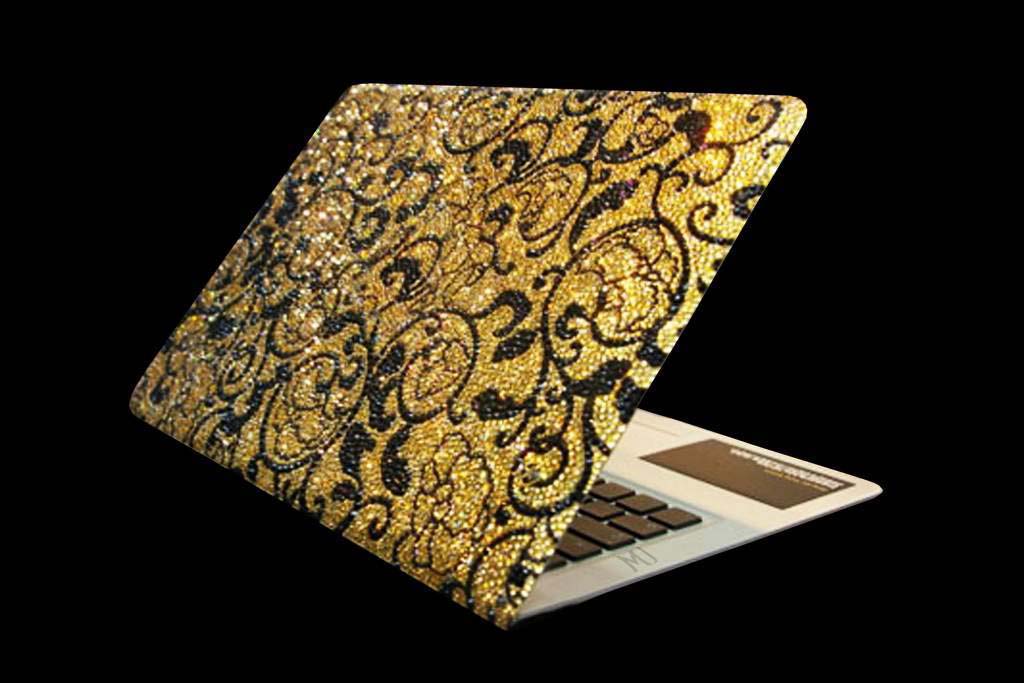 Luxury MJ Apple Macbook Air Gold 999 Diamond Limited Edition - Incrustation Diamond 24 carat